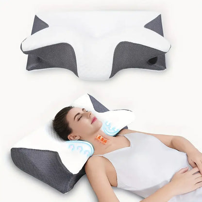 Almohada quiropráctica cervical de espuma viscoelástica